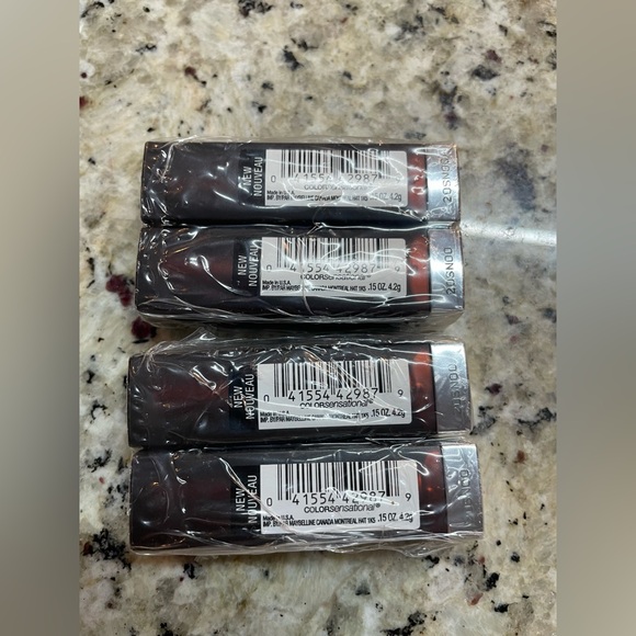 New Maybelline 650 Nude Embrace Matte Lipstick Set 4 Bundle - Picture 3 of 4